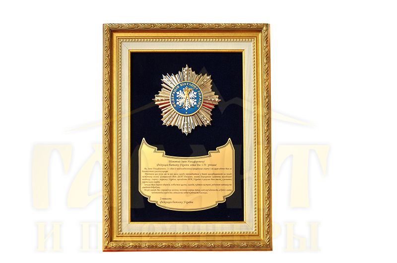 Сувенирная рамка Орден биатлон.jpg